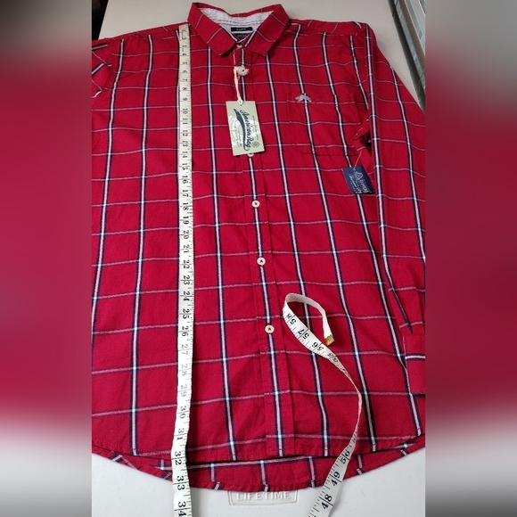 NWT American Rag Men's Plaid Casual Button Down Dress Shirt Size M - Picture 11 of 14